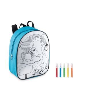Sac à dos Publicitaire à colorier en 600D
