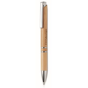Stylo à bille en bambou