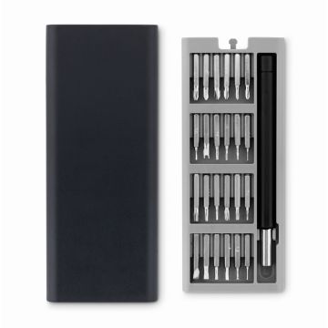 Jeu de 24 tournevis en coffret