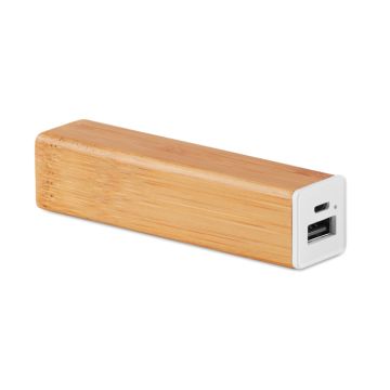 Powerbank bambou 2200 mAh