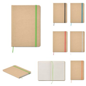 Carnet A5 en carton recyclé