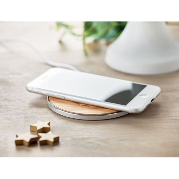 Goodies Chargeur sans Fil en Bambou
