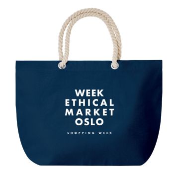 Sac shopping publicitaire ou de plage avec anses cordon