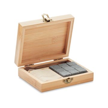 Goodies Set Whisky avec Boîte Bambou