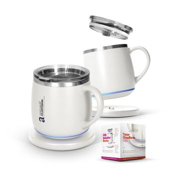 Tasse mug chauffante sur usb