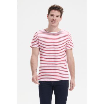 Tee-shirt marin à personnaliser Sol's Miles Homme
