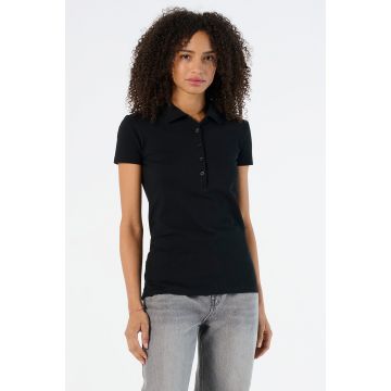 Polo Floqué Coton Élasthanne Femme Sol's Phoenix Women
