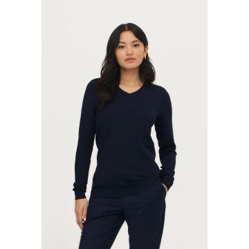 Pull à Broder Col V Femme Sol's Glory Women