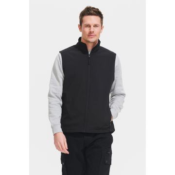 Softshell Homme Floquée sans Manches Sol's Race Bw Men