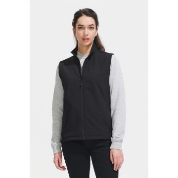 Softshell Femme Publicitaire sans Manches Sol's Race Bw Women
