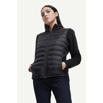 Doudoune Ultra Light sans Manches Femme Sol's Wilson Bw Women