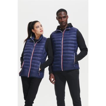 Doudoune sans Manches Brodée Sol's Victoire Bw Femme