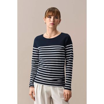 Tee-Shirt promotionnel Femme Manches Longues Rayé Sol's MATELOT LSL WOMEN
