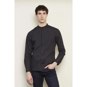 Chemise col mao Homme écolo. en tenue d'entreprise "Bart" par Neoblu