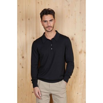 Pull col polo pour tenue de travail chic "Stefan" de Neoblu