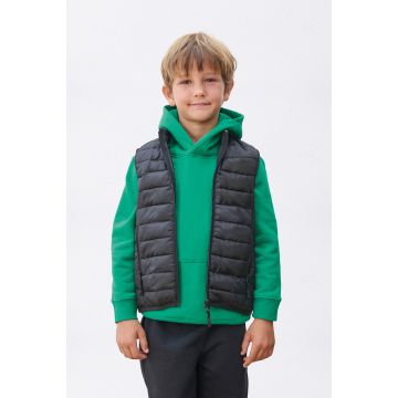 Doudoune personnalisable light sans manches Sol's Stream bw kids