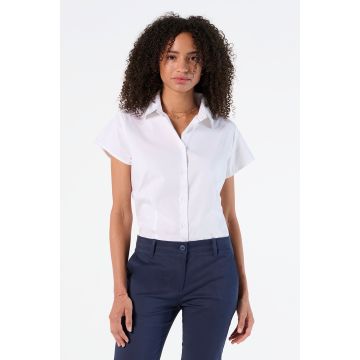 Chemise Femme Floquée Stretch Manches Courtes Sol's Excess