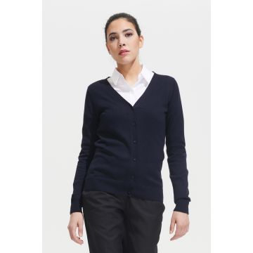 Gilet Publicitaire Femme Boutonné Col V Sol's Golden Women