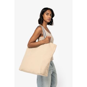 Grand sac publicitaire shopping écoresponsable 60 x 16 x 50 cm en 285gr/m²