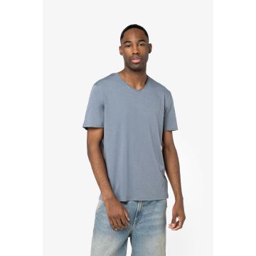 T-shirt publicitaire écoresponsable slub bords francs homme
