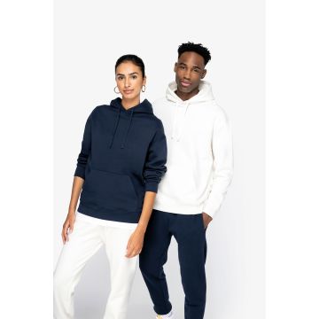 Sweat-shirt publicitaire écoresponsable à capuche à épaules tombantes molleton gratté unisexe
