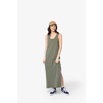 Robe publicitaire écoresponsable délavée en jersey femme