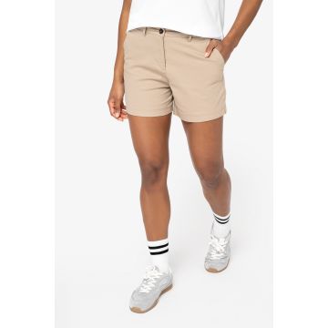 Bermuda publicitaire chino écoresponsable femme