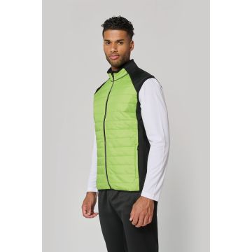Veste Publicitaire à personnaliser sport bi-matière sans manches
