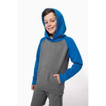 Sweat-Shirt Publicitaire Capuche Bicolore enfant