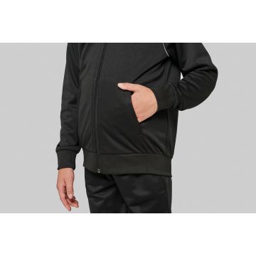 Veste Publicitaire de Survêtement Zippée avec liseré Enfant
