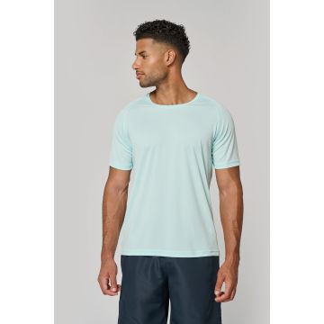 T-Shirt à marquer de Sport à Col Rond Recyclé Homme
