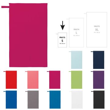 Serviette sport microfibre taille S - 30 x 50 cm