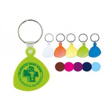 Porte-Clés Personnalisable Rigide