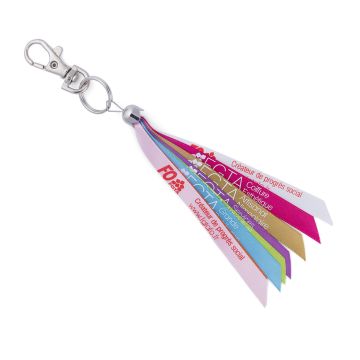 Porte-Clés Message Ruban Personnalisable