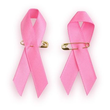 Pin's ruban rose