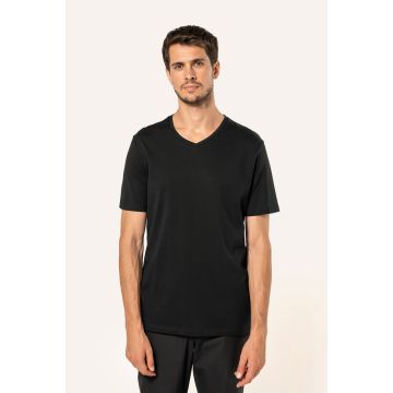 T-Shirt Publicitaire Supima® Col V Manches Courtes Homme
