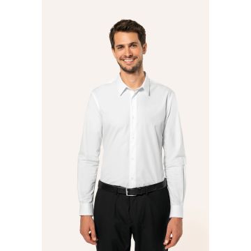 Chemise à marquer Popeline Manches Longues Homme