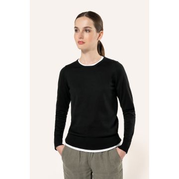 Pull à broder Supima® Col Rond Femme