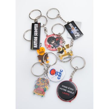 Porte-Clés Aluminium Quadri Eco