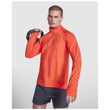 Sweat-shirt publicitaire Estambul Manches Longues et col demi-zip Homme