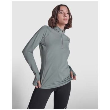 Sweat-shirt publicitaire Estambul Manches Longues et demi-zip Femme