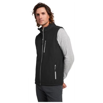 Gilet publicitaire softshell unisexe Nevada