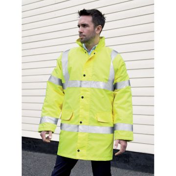 Manteau avec logo Haute Visibilité En471