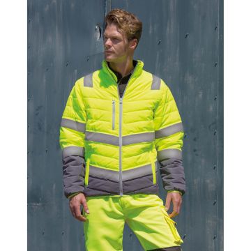 Veste Publicitaire de sécurité toucher doux