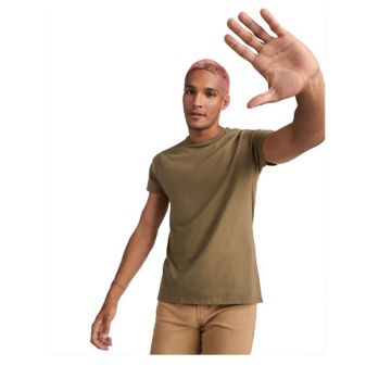T-shirt publicitaire Breda en coton organique Manches Courtes Homme