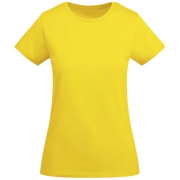 T-shirt publicitaire Breda en coton organique Manches Courtes Femme