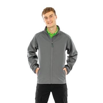 Veste Publicitaire Softshell Homme Recyclée