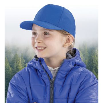 Casquette publicitaire recyclée 5 panneaux enfant