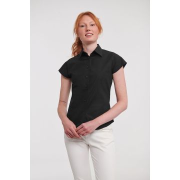 Chemise à broder Femme Ajustée, Manches Courtes