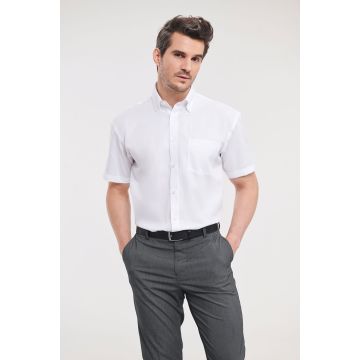 Chemise à broder Manches Courtes sans repassage pour Homme